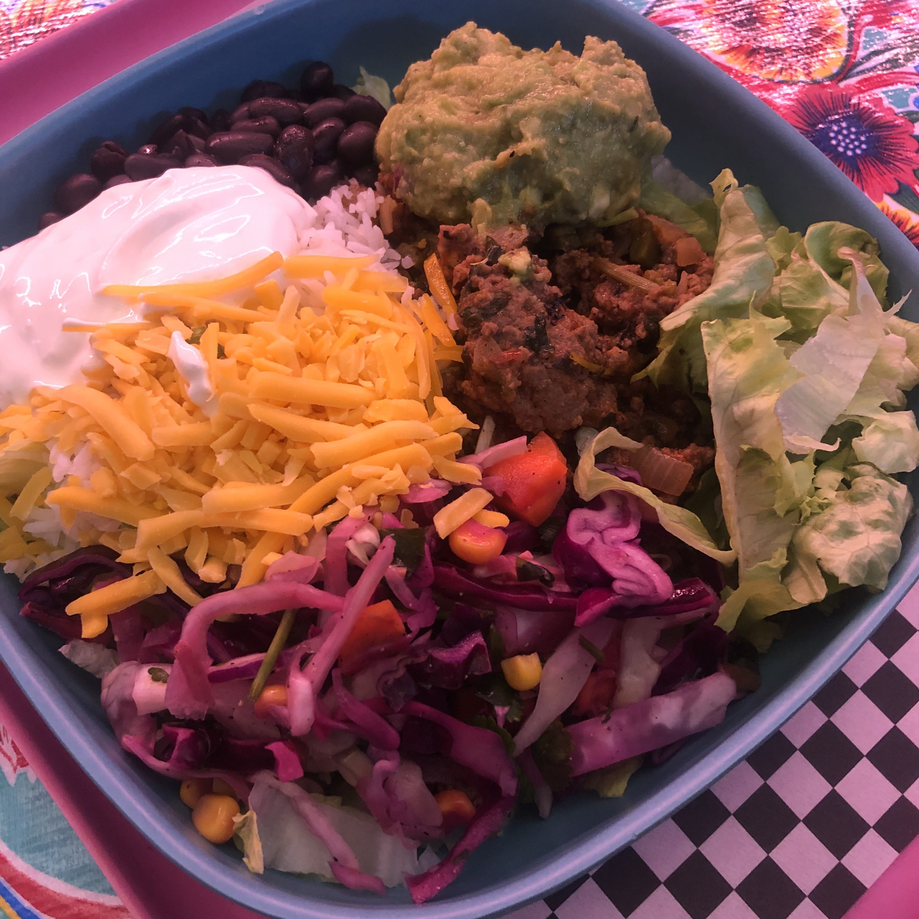 Spicy Ground Beef with Nopales (tender cactus)