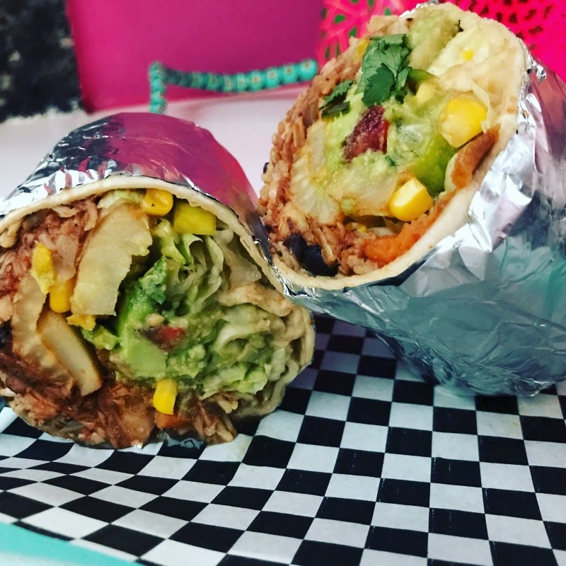Jackfruit Carnitas Burrito