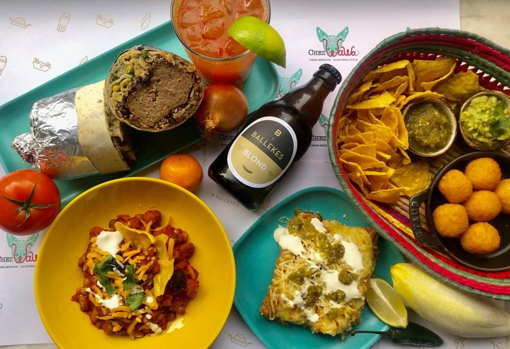 ><  ><   BALLEKES meets CHEZWAWa  ><  ><   Belgo:Mex Fusion Menu