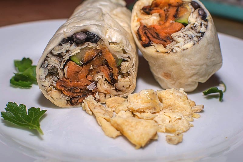 Breakfast Burritos on Saturday lunchtimes