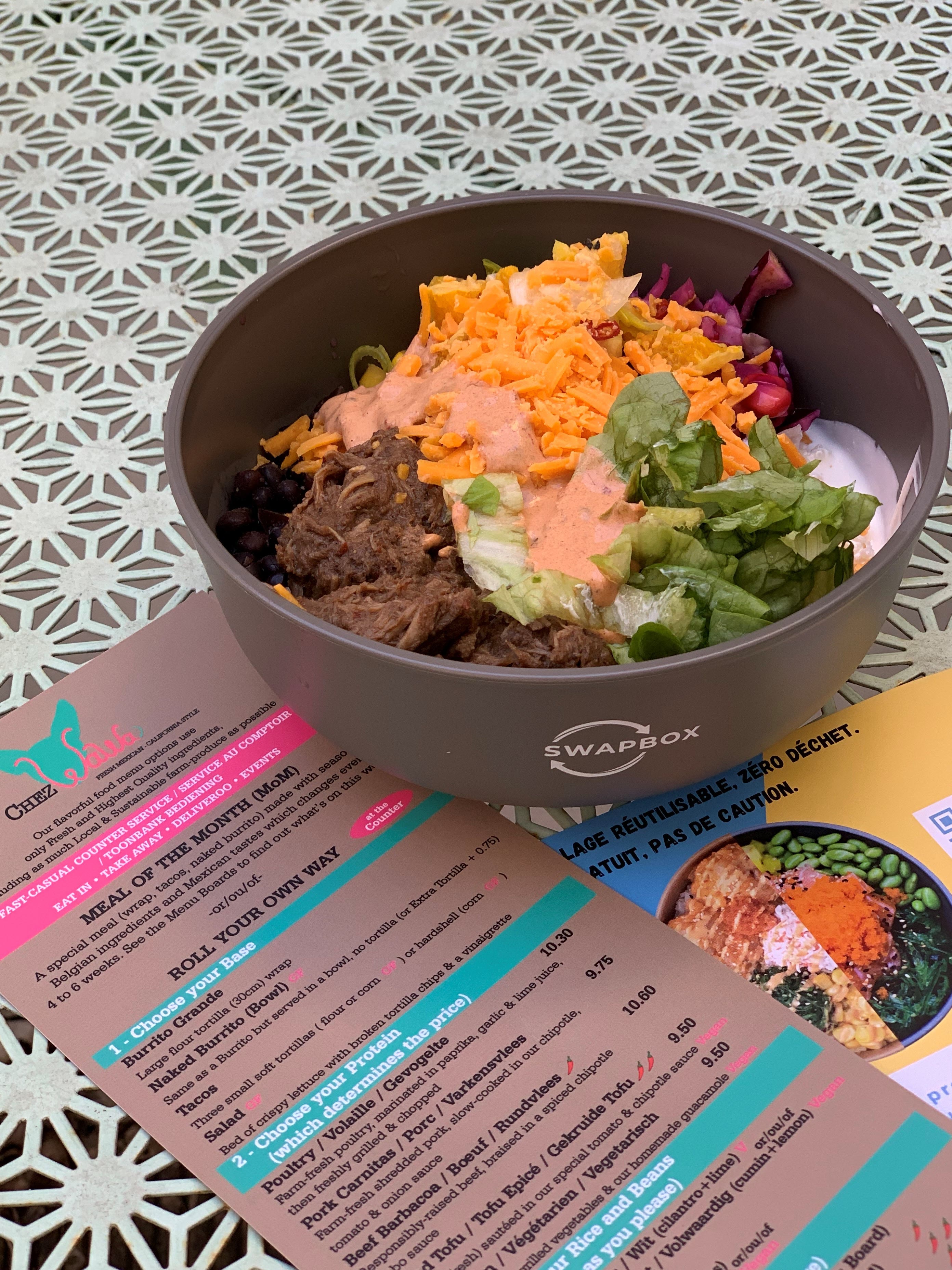 Zero Waste Takeaway with SwapBox